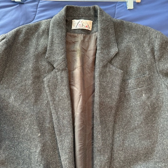 Vintage Charcoal Men's Sport Blazer - Picture 6 of 9